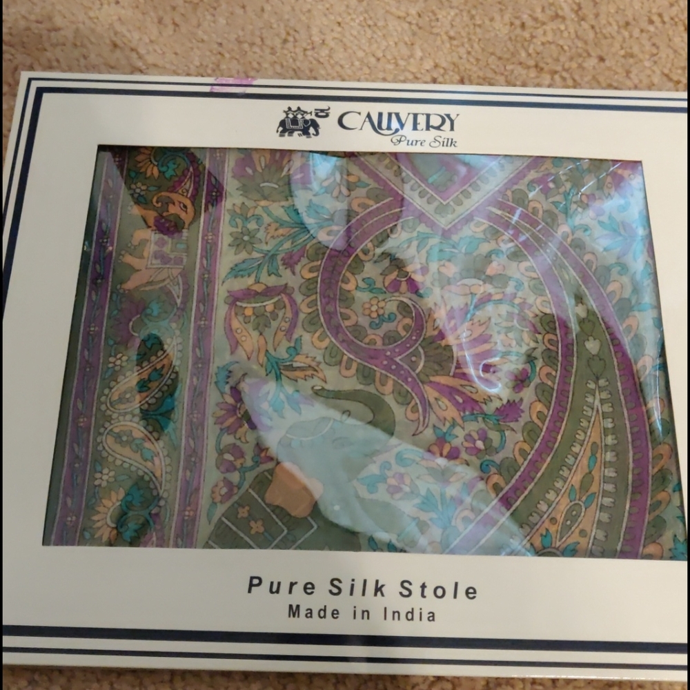 Beautiful pure silk scarf